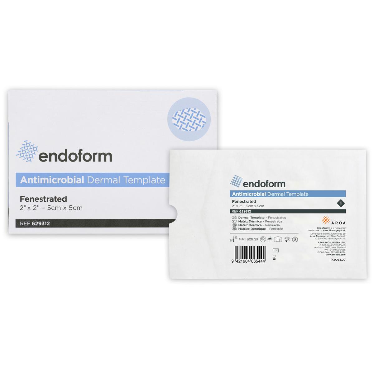 Endoform Antimicrobial Dressing, 2 x 2 Inch MK 1107361