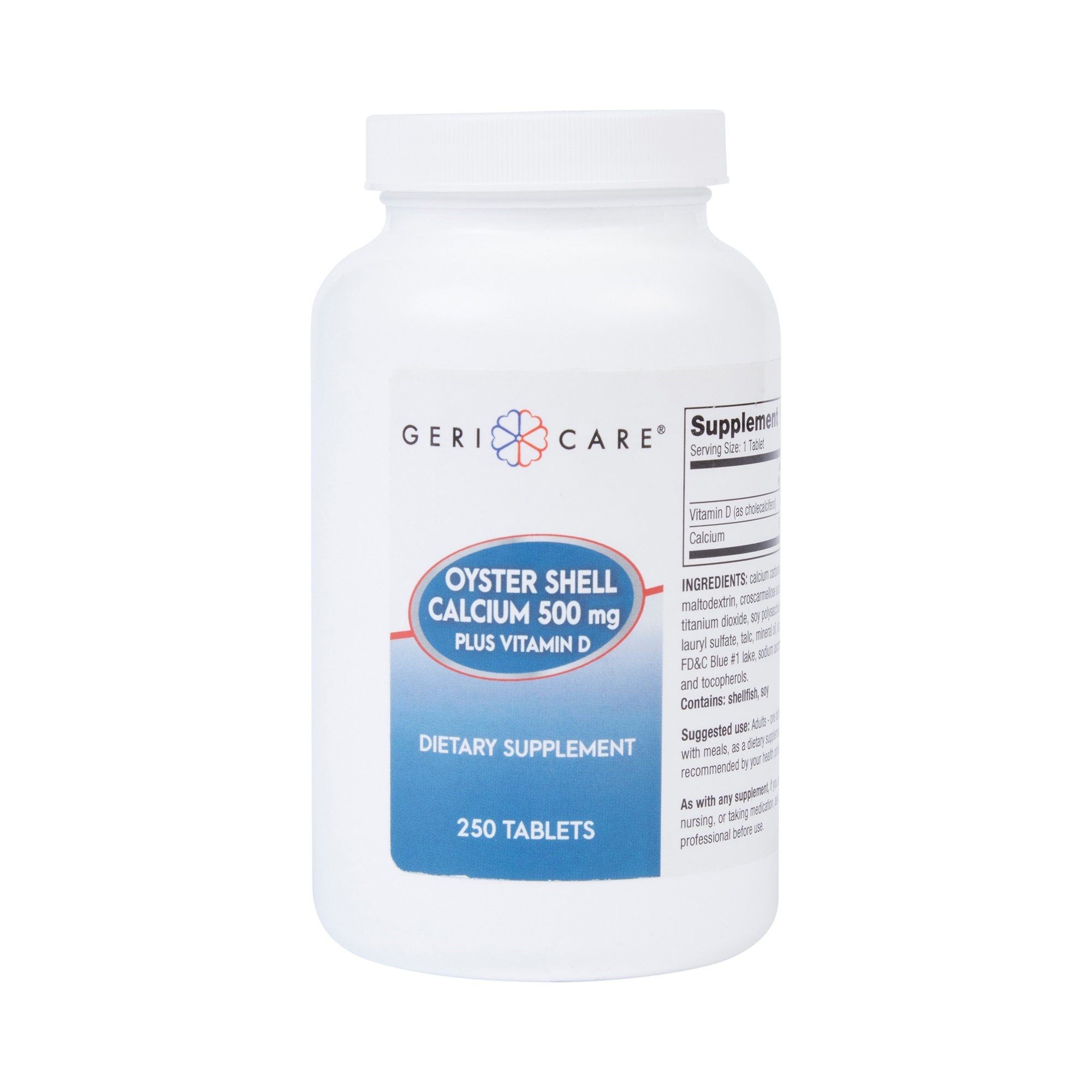 Geri-Care Oyster Shell Calcium Plus Vitamin D Joint Health Supplement MK 689189
