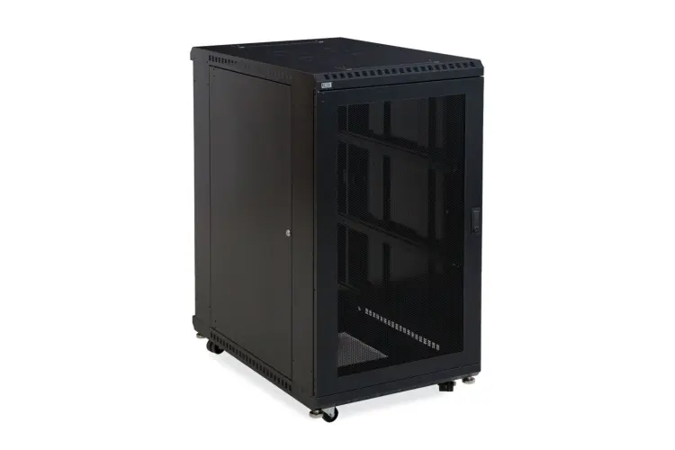 22U LINIER Server Cabinet - Vented/Vented Doors - 36in Depth