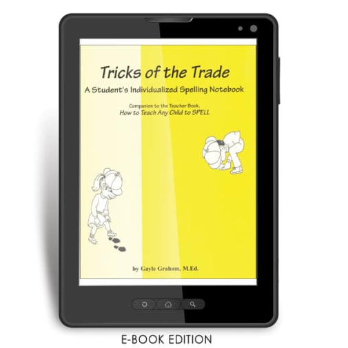 Spelling Tricks of the Trade Student e-book