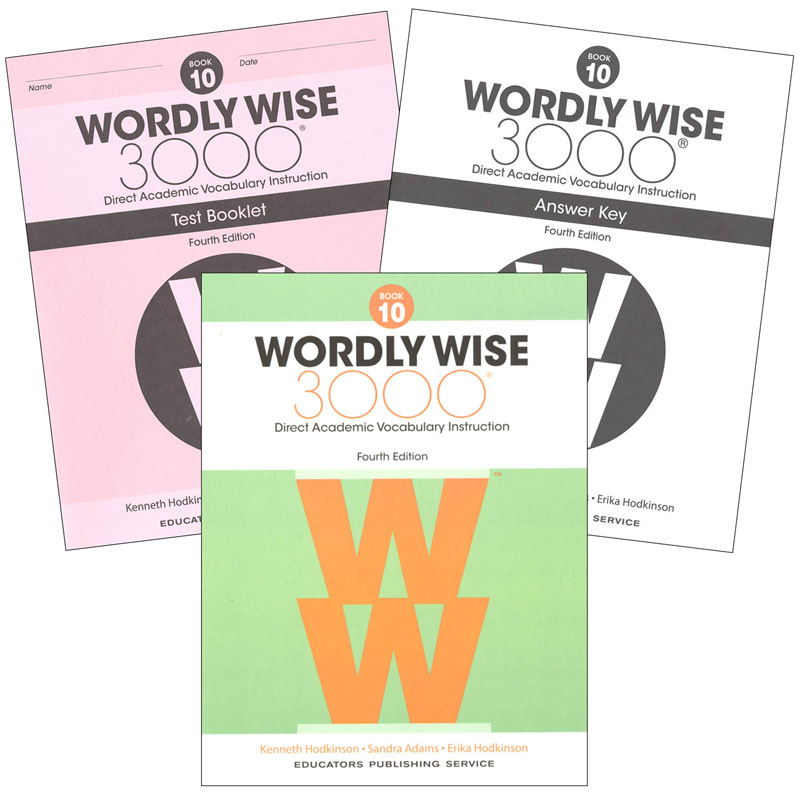 Wordly Wise 3000 4th Edition Book 10 Set