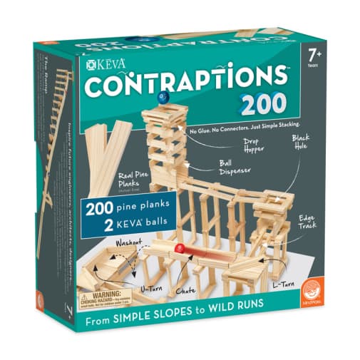 KEVA Contraptions Pine 200 Plank Set