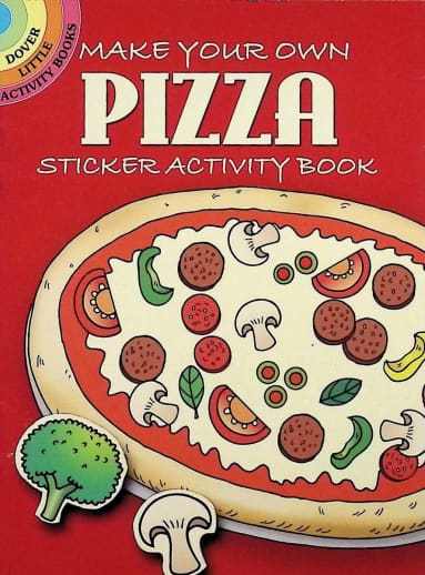 Make Your Own Pizza Sticker Activity Book