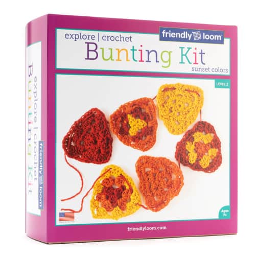 Granny Squares Kit - Sunset