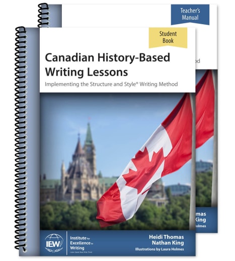 Canadian History-Based Writing Lessons Teacher/Student Combo (2nd Edition)