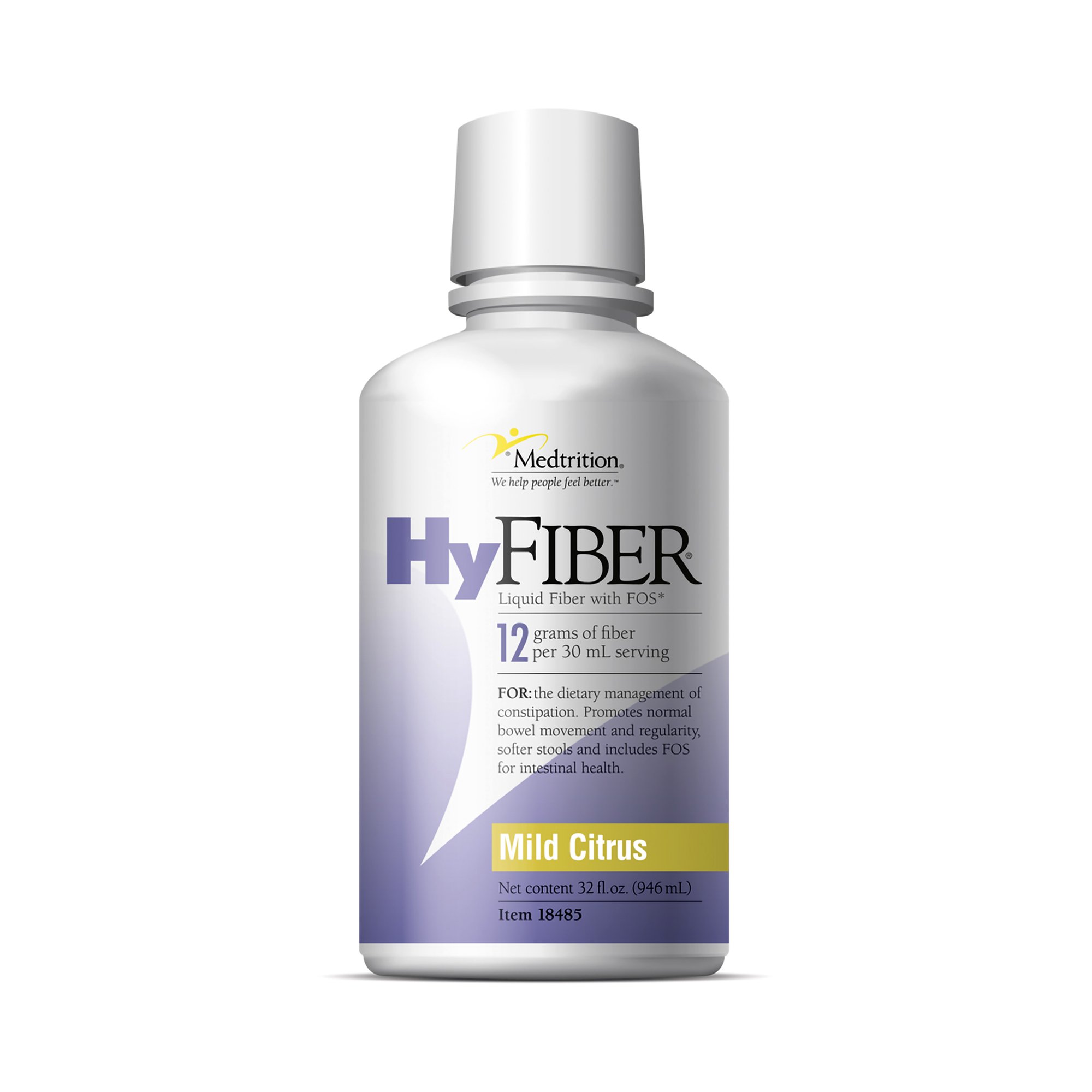 HyFiber Citrus Flavor Liquid Fiber with FOS, 32-ounce bottle MK 883830