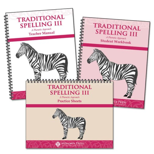 Memoria Press Traditional Spelling 3 Set