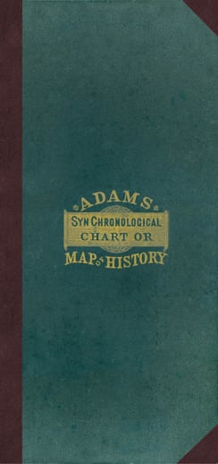 Adams' Chart or Map of History Casebound