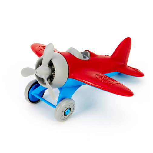 Green Toys Plastic Airplane - Red Wings