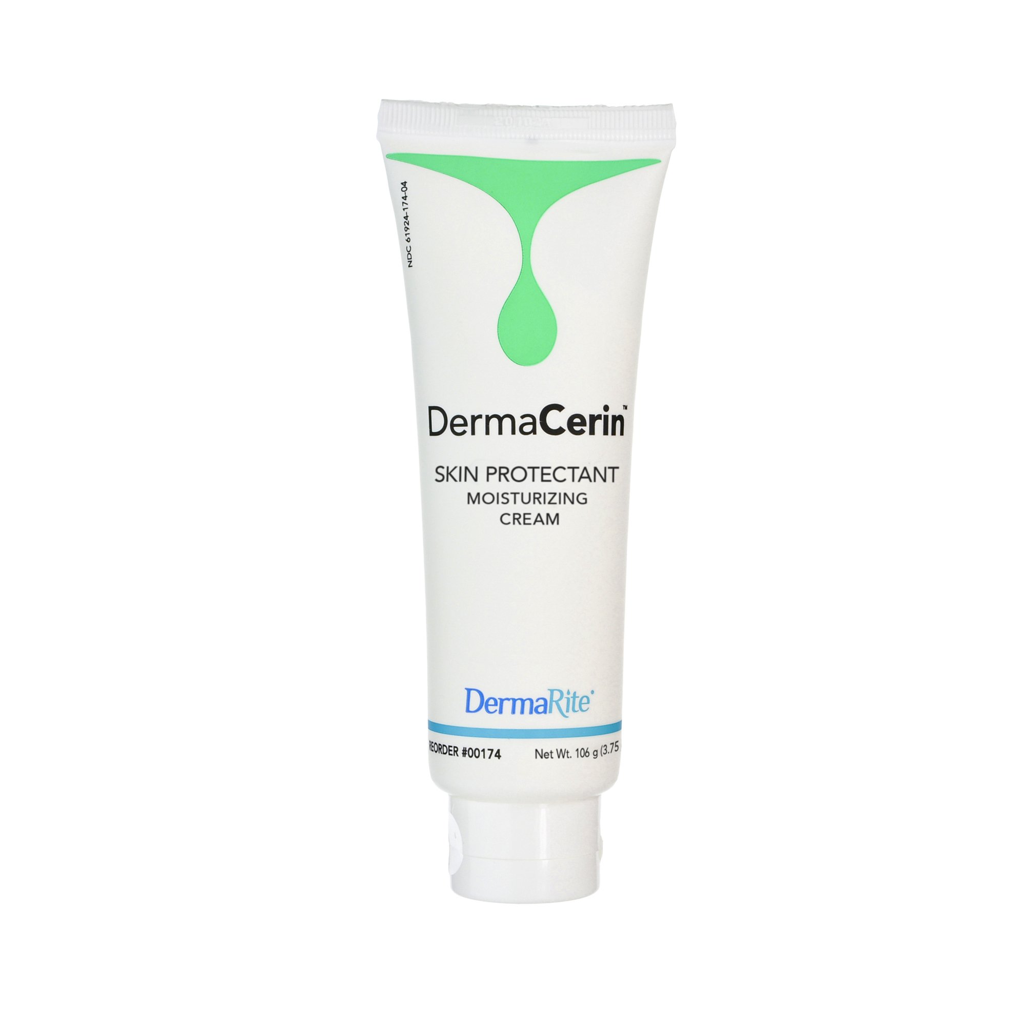 DermaCerin Hand and Body Moisturizer, Unscented Cream, 4 oz Tube MK 576315