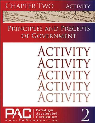 Principles and Precepts of Government Chapter 2 Activities