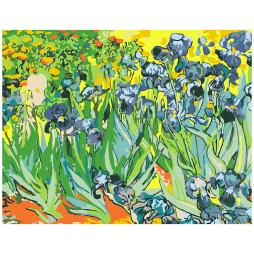 Artwille Paint by Number - Irises