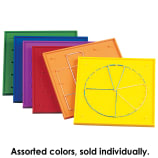 Geoboard 7" 5x5 pin double-sided w/ rbr bands