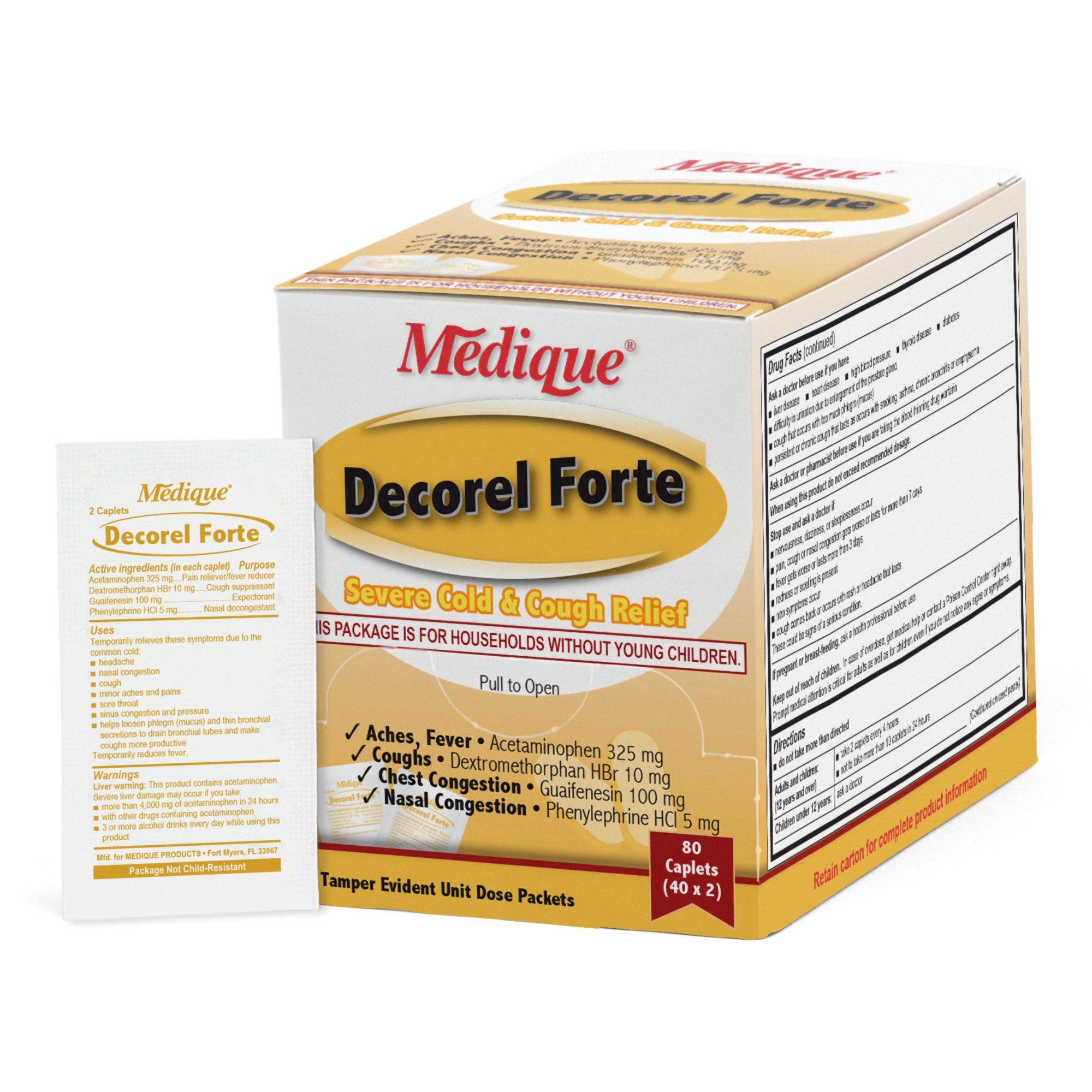 Medique Decorel Forte Severe Cold and Cough Relief MK 1221162