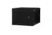 9U LINIER Fixed Wall Mount Cabinet - Vented Door