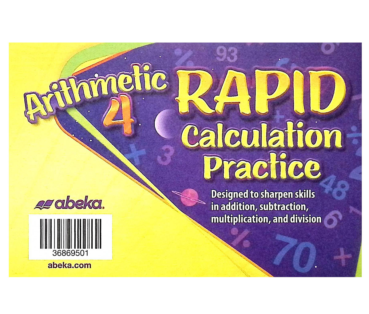 Arithmetic 4 Rapid Calculation Practice Cards arithmetic-4-rapid-calculation-practice-cards