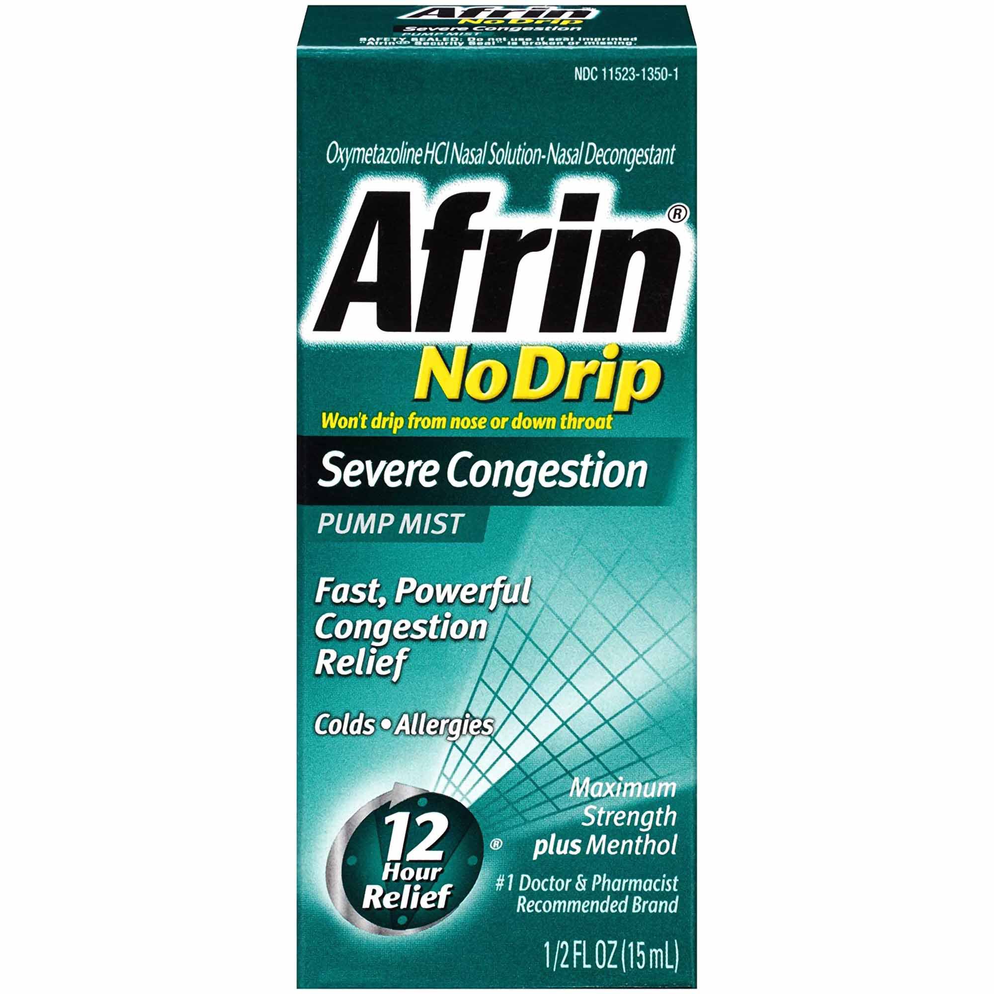 Afrin Severe Congestion Nasal Spray MK 830842