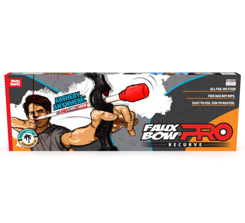 Marky Sparky Faux Bow PRO Recurve Kids Impact Foam Tip Bow and Arrow Set