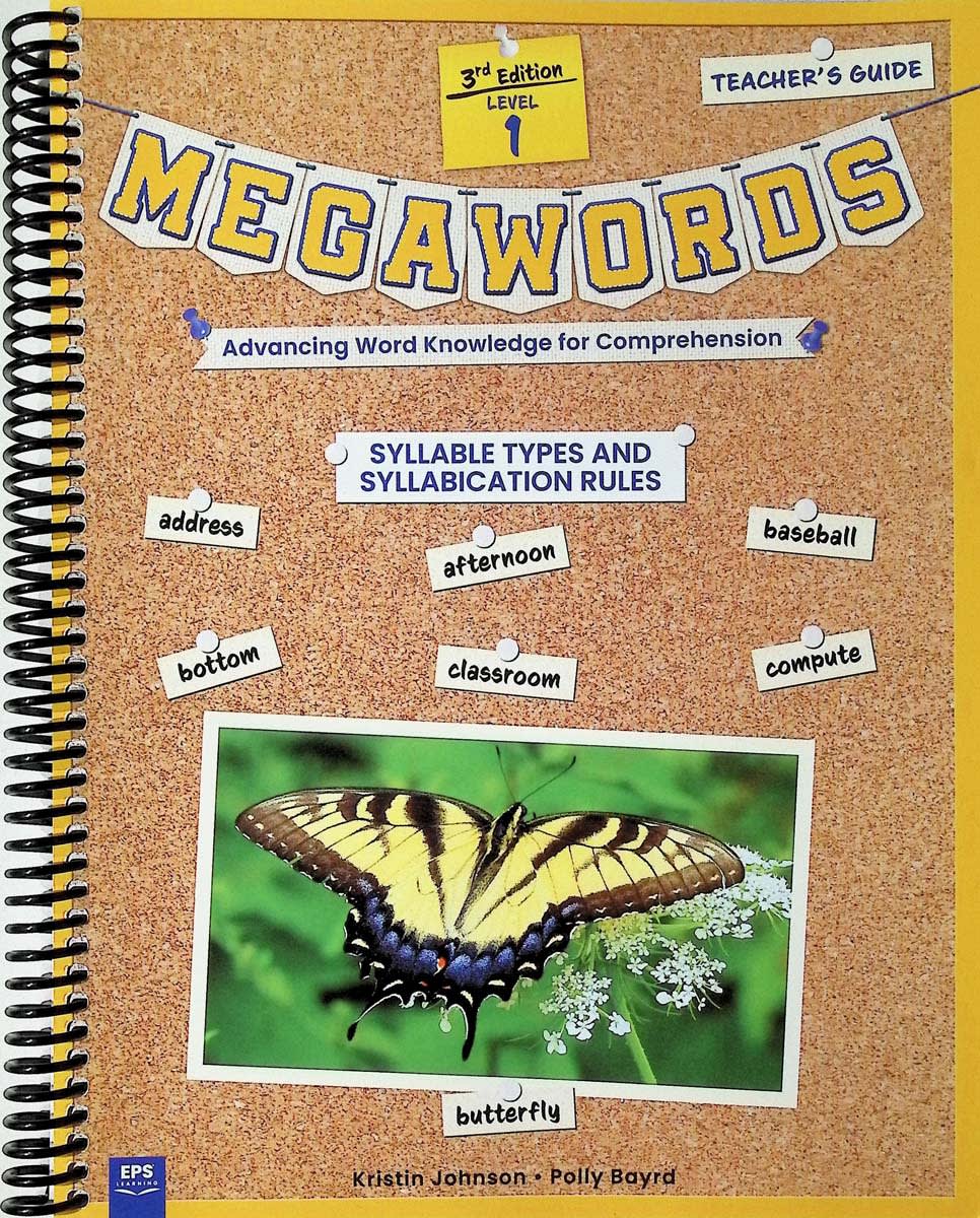 Megawords 1 Teacher's Guide (3rd Edition)