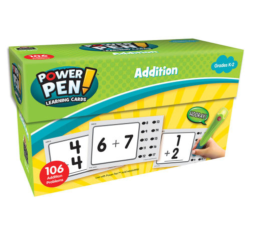 Power Pen Learning Cards: Addition