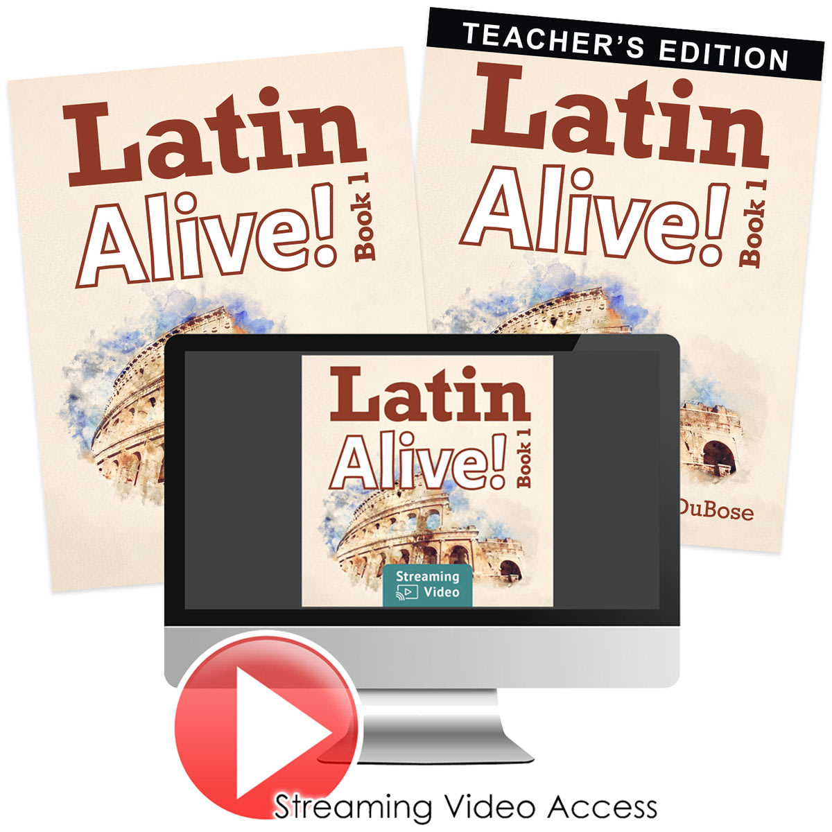 Latin Alive Book 1 Set (Revised) with Streaming Video