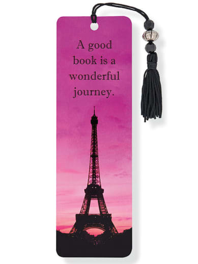 Eiffel Tower Beaded Bookmark