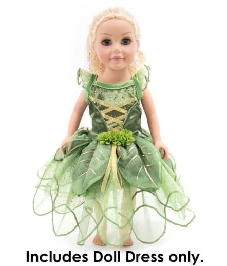 Pixie Tinkerbell Fairy with Wings Doll Dress