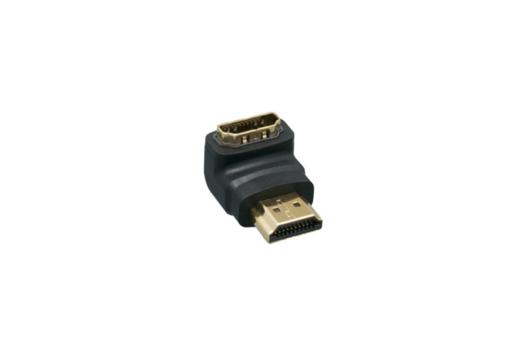 HDMI High Speed Vertical 90° Elbow Up Adapter, 4K@60Hz, Male to Female HDMI High Speed Vertical 90° Elbow Up Adapter, 4K@60Hz, Male to Female