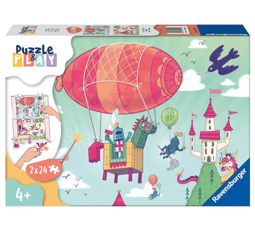 Ravensburger Puzzle & Play: Royal BBQ Childrens Puzzle (2 x 24 piece)