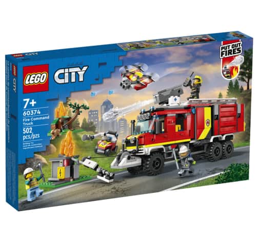 LEGO City Fire Command Truck (60374)