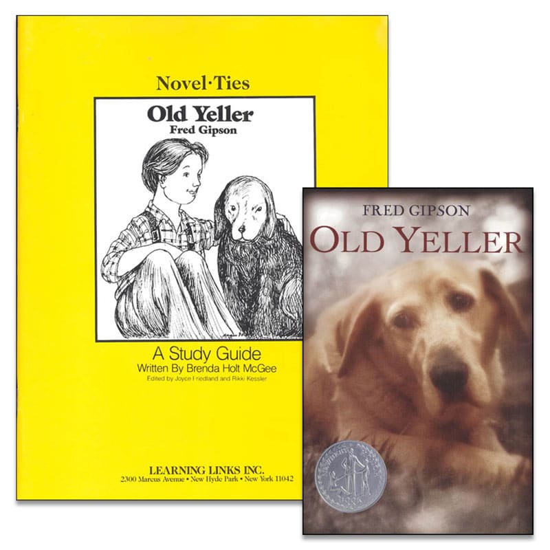 Old Yeller Novel-Ties Study Guide & Book Set