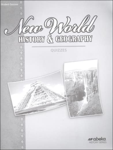Abeka New World History and Geography Student Quiz Book (Bound)