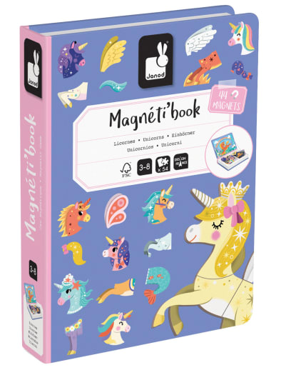 Janod Magneti'book - Unicorns
