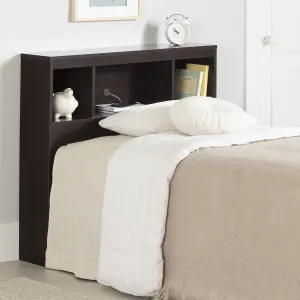 Bookcase Headboard with Storage