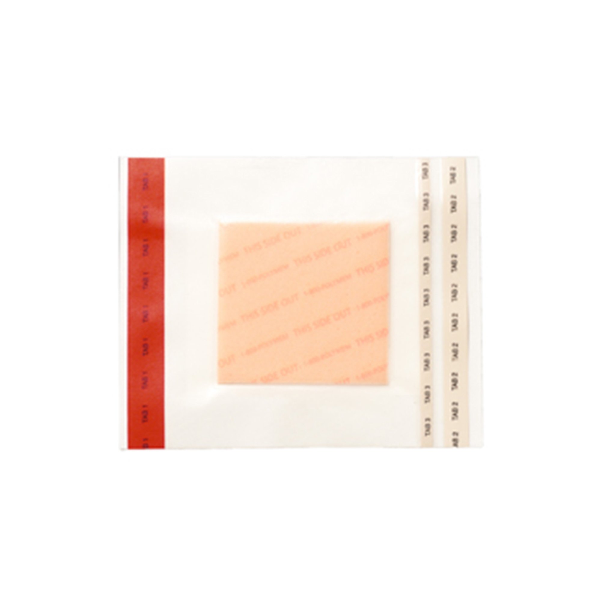 PolyMem Max Adhesive with Border Foam Dressing, 6 x 6 Inch MK 359711