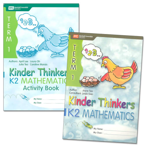 Kinder Thinkers K2 Mathematics Term 1 Set