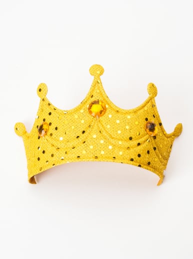 Little Adventures Gold Princess Soft Crown Dress Up Accessory
