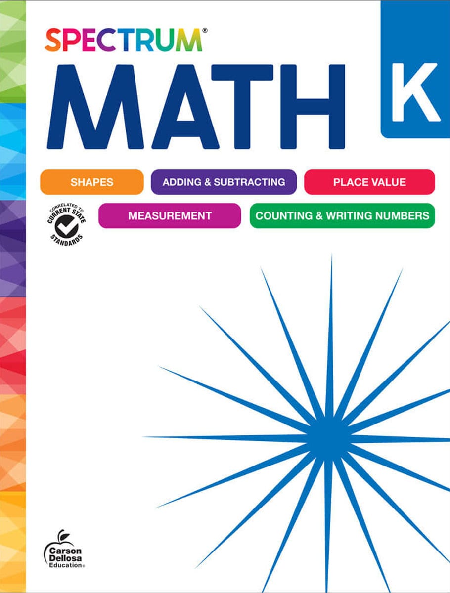 Spectrum Math 2024 Grade K