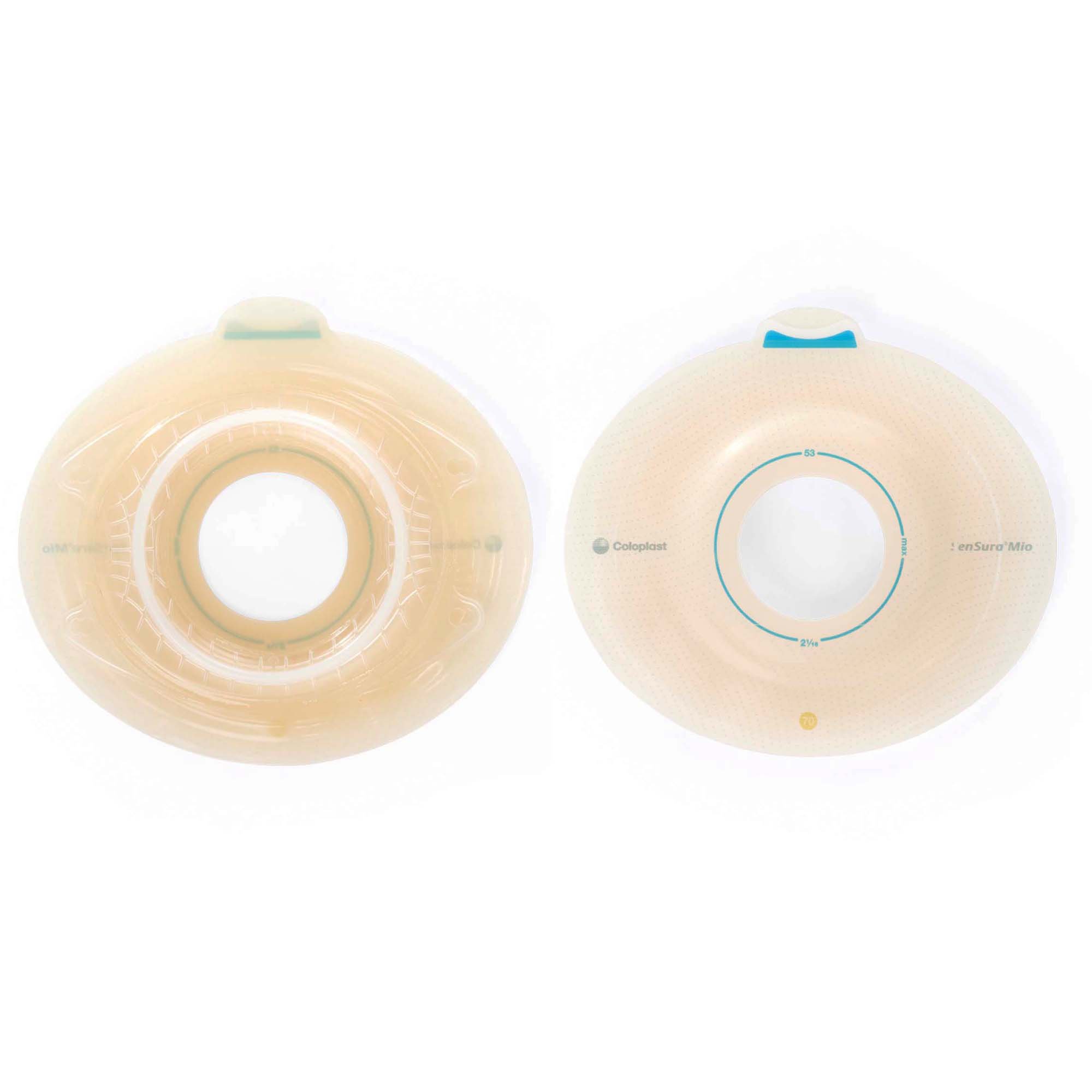 SenSura Mio Click Convex Light Ostomy Barrier, 38 mm Stoma Opening, Yellow MK 1006235