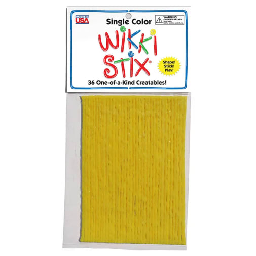 Yellow Wikki Stix - pkg of 36