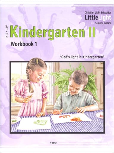 Kindergarten II - LittleLight Workbook 1