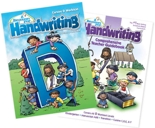 A Reason for Handwriting D Set (Teacher & Student)