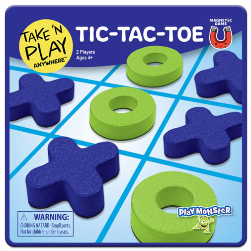 Magnetic Tic-Tac-Toe Game Tin