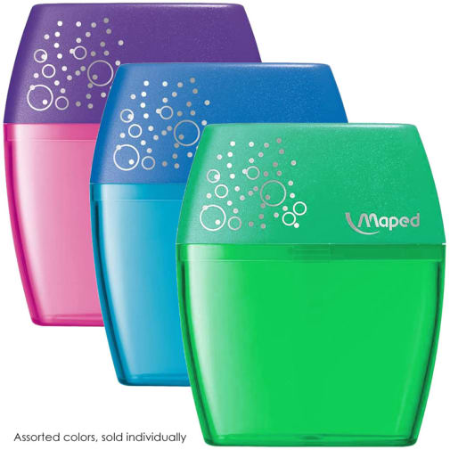 Shaker 2 Hole Sharpener (assorted colors)