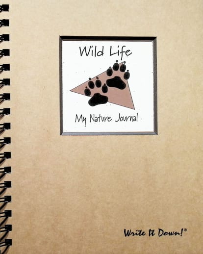 Wild Life Kraft Full Size Journal