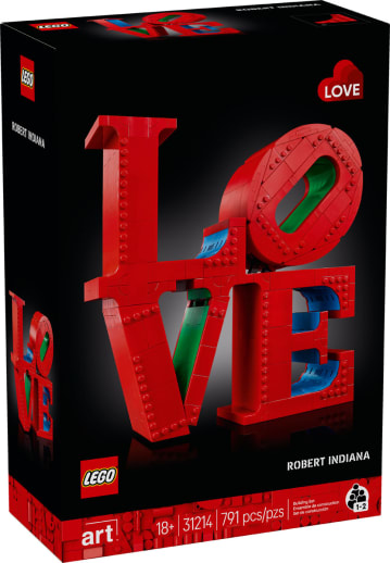 LEGO Art LOVE Sculpture (31214)