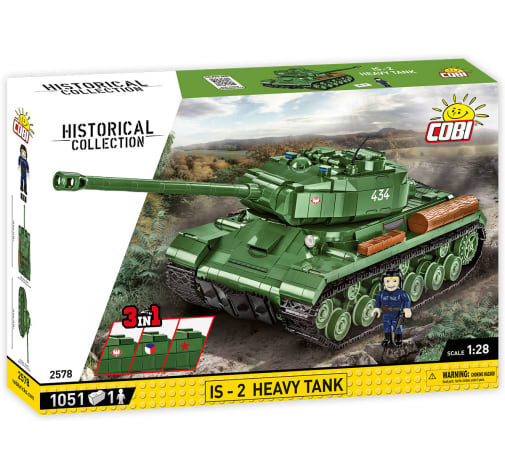 COBI IS-2 Soviet Heavy Tank - 1051 pieces (World War II Historical Collection)