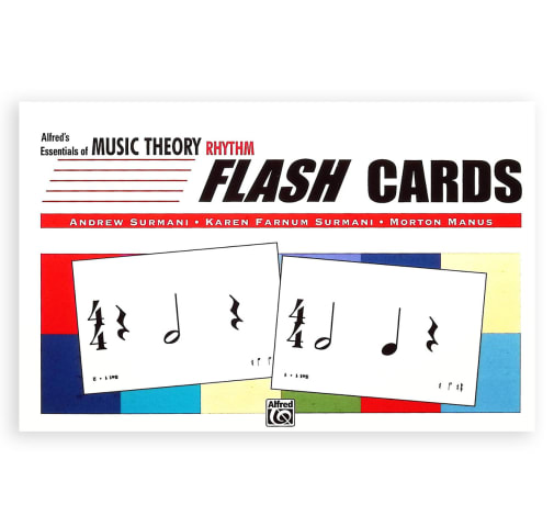 Essentials of Music Theory Rhythm Flash Cards