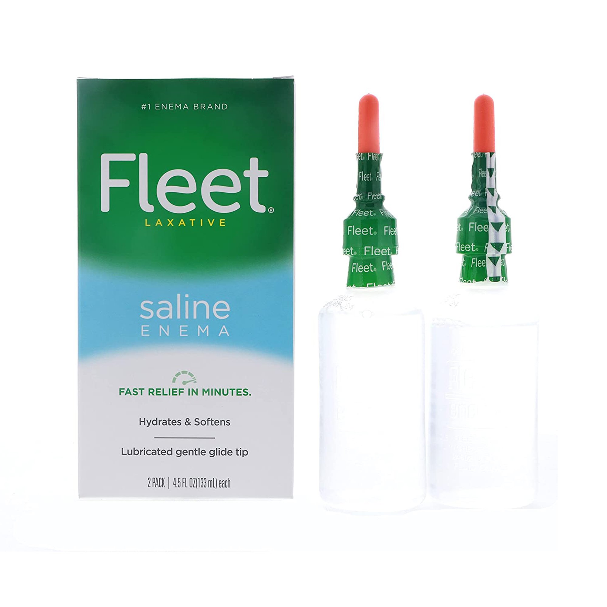Fleet Monobasic Sodium Phosphate / Dibasic Sodium Phosphate Enema, 4.5 fl. oz. MK 830838