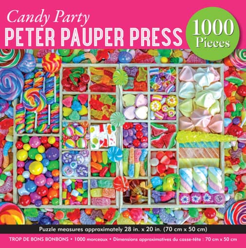 Peter Pauper Press Candy Party Jigsaw Puzzle (1000 piece)